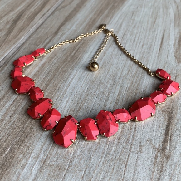 kate spade Jewelry - Kate Spade Blood Orange Adjustable Necklace
